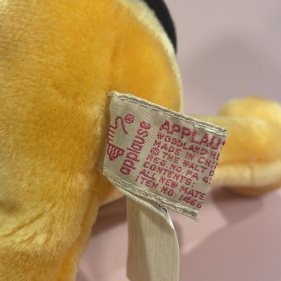 Vintage Applause Disney Pluto 14” Plush Excellent Used Condition Vintage Disney - Picture 8 of 10